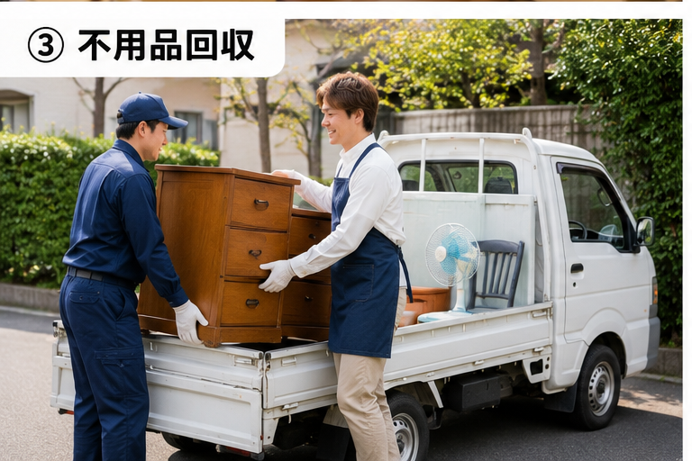 不用品回収